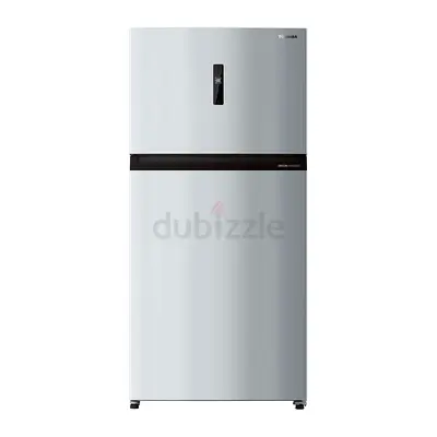 New Toshiba Refrigerator 735-Litres Top Mount Refrigerator GR-RT735WE Stainless Steel with Box