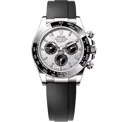 Daytona Oysterflex White Gold Meteorite Dial