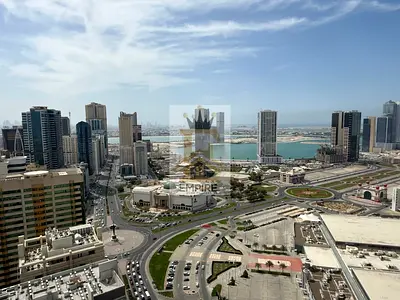 Spacious apartment with full sea view one month free six checks payment where is the executive Dubaii al taawun town, Sharjah