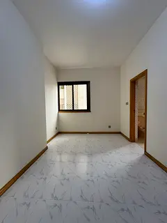 A Master bed room with attached bathroom is available in Hamdan Street for Single working lady