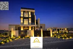 Two-level unit with a roof terrace and 5 bedrooms in Al-Yasmeen, featuring a swimming pool; located 