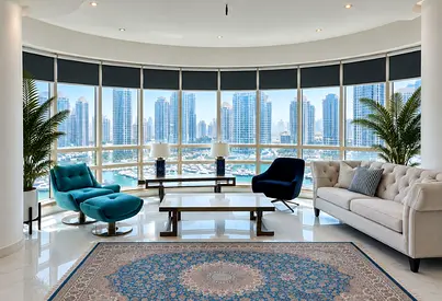Rented | Full Marina View | Upgraded | High Floor