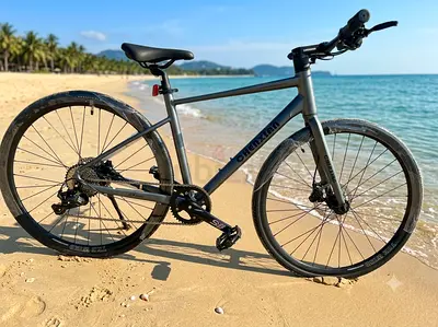 Hybrid road bicycle