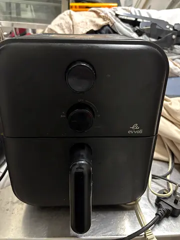 Black Electric Deep Fryer / Mini Fryer - Used