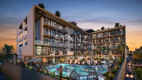 Pay Only 180,000 AED During Construction and 80% on hand-over | Family living | Next to Metro Blue Line