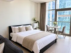 High-Floor Studio | Balcony | Stunning SZR & Beach
