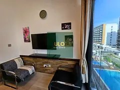 Furnished Studio | Azizi Riviera 38 | Balcony & Pool View