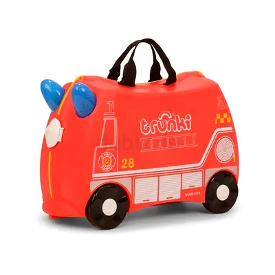Trunki Ride-On Suitcase for Kids – Fire Engine Design, original price is 299 dhs