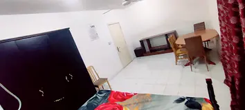 Fully furnished room in a 2 BHK for keralite working couple/executive working lady at Qusais