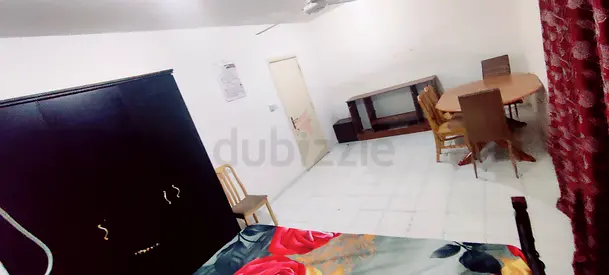 Fully furnished room in a 2 BHK for keralite working couple/executive working lady at Qusais