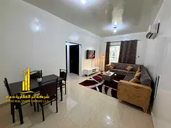 Luxury apartment, second occupancy, one bedroom, living room with open balcony. Ajman, Al Muwaihat 2