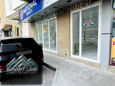 Chiller Free || Shop for Rent || Prime Location || Near King Faisal Street || Al Qasimia