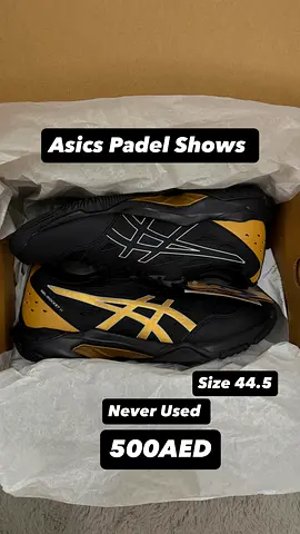 Asics Padel Shoes Size 44.5 - Brand New