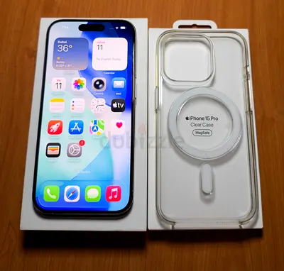 Apple iPhone 15 Pro 256GB Sim/eSim and Apple Case