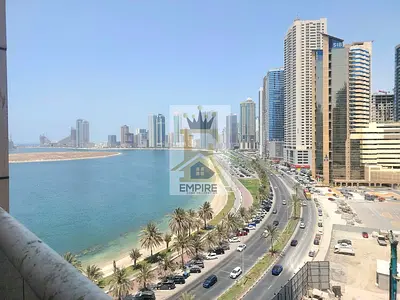 Fully sea view// parking free //huge living// saprate dining //All Amenities