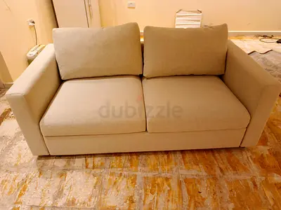 Ikea vimle beige color two seater sofabed