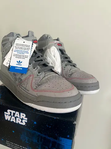 Adidas x Star Wars Grey Sneakers - Unisex, Brand New with Tags