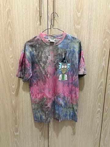 Tie-dye Rick and Morty Graphic T-shirt - Size XS
