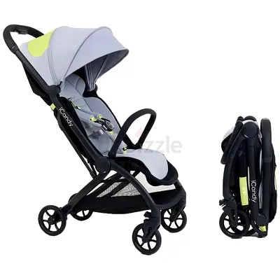 Compact foldable baby stroller - lightweight travel stroller (new never used )