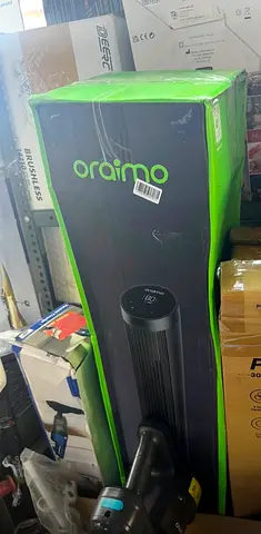 Oraimo CyberStorm 40-Inch Tower Fan with Remote Control & LED Temp Display (Brand New)
