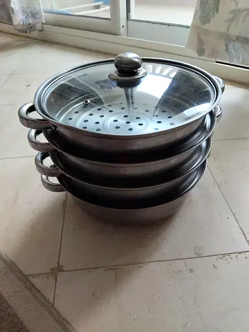 4 layer stainless steel steam cooker