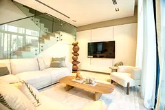 Ultra Modern 3BR+maid's villa || Beachfront living || Gated community