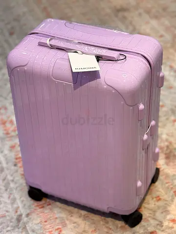 Hard shell Rimowa luggage
