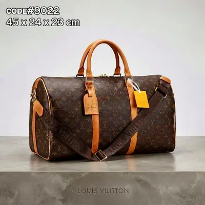 Louis Vuitton Monogram Keepall 45 Duffel Bag - Brown Canvas