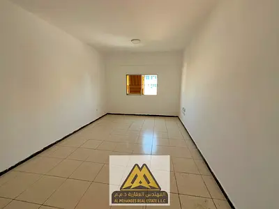 Studio/Large space/Semi-separate kitchen/Parking/In Al Rashidiya 3 opposite Ajman One, close to all services and main roads