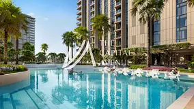 Pool View | Huge Balcony | with Maid's Room