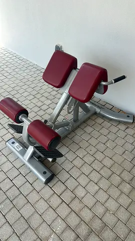 Life Fitness Hyperextension Roman Chair / Back Extension Machine - Good Condition
