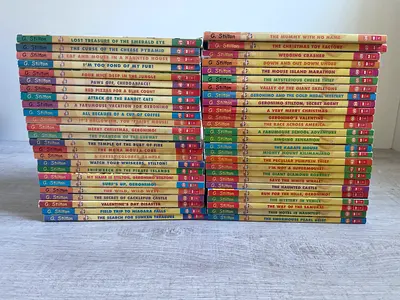 Geronimo Stilton book collection #1-#51
