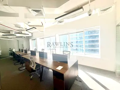 Burj Khalifa View Office | Furnished | WR & Pantry Inside