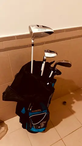 Premium GolPhin Junior Golf Club Set (5 Clubs + Bag) - For Height 140-150cm (9-11 Years)