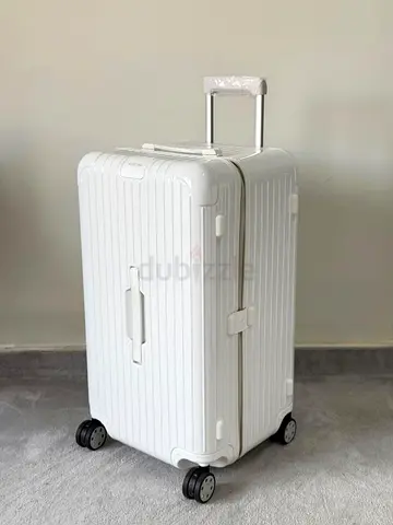 Rimowa essential white trunk luggage