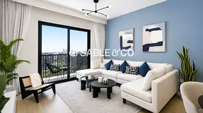 Pool & Park View | High Floor | Furnished