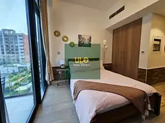 Furnished Studio | Azizi Riviera 13 | Pool & Courtyard View