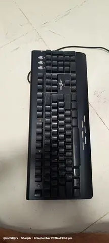 Gaming Keyboard and mouse with Mouse pad