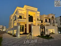 Best Offer in Ajman | Own a 5-master-bedroom villa in Al Helio 2 | Features a garden and elegant cla