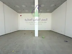Brand new 1,000 sq ft shop in Al Sajaa first use main road glass frontage fully fitted very competit