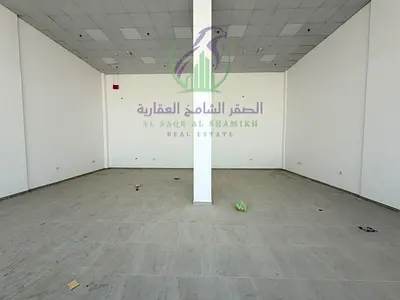 Brand new 1,000 sq ft shop in Al Sajaa first use main road glass frontage fully fitted very competitive price And easy payments