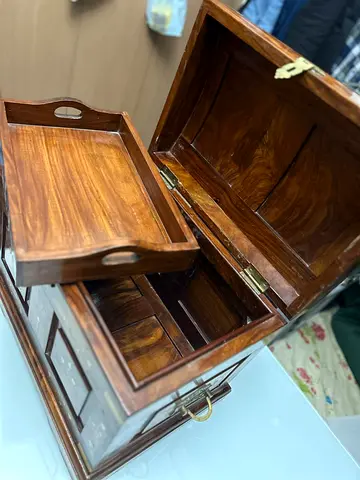 CAPTAIN BOX MADE OF WOOD