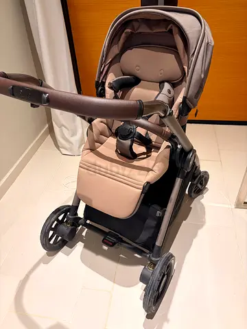 Silver Cross Reef Pram Stroller in chocolate