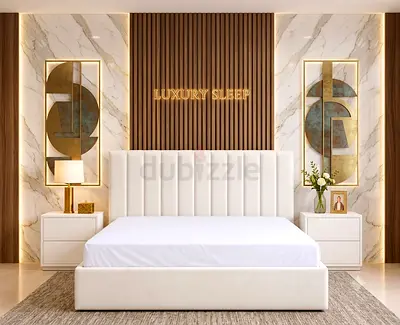 Queen Bed With Mattress New Available