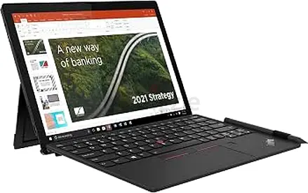 Lenovo ThinkPad X12 Detachable Gen 1 with glass screen protector+ Charger+Corei7 11Gen+16RAM+500SSD