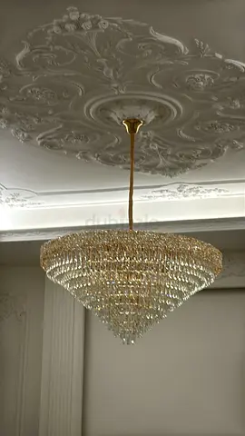 model 1.2meter diameter Large gold crystal chandelier - elegant foyer pendant light