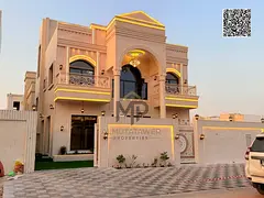 Luxury Villa for Sale in Ajman | 3 Floors with Modern Design and Premium Finishes | Registration Fee