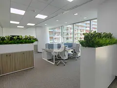 Grade A bright Office | Fully fitted | Al Khail views