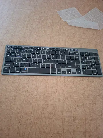 Slim Bluetooth Wireless Keyboard - Compact Full Layout