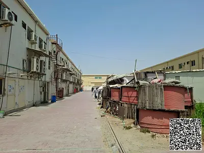 For sale: Fully leased industrial property on the corner of two streets in Al Bahia Industrial Area, Ajman